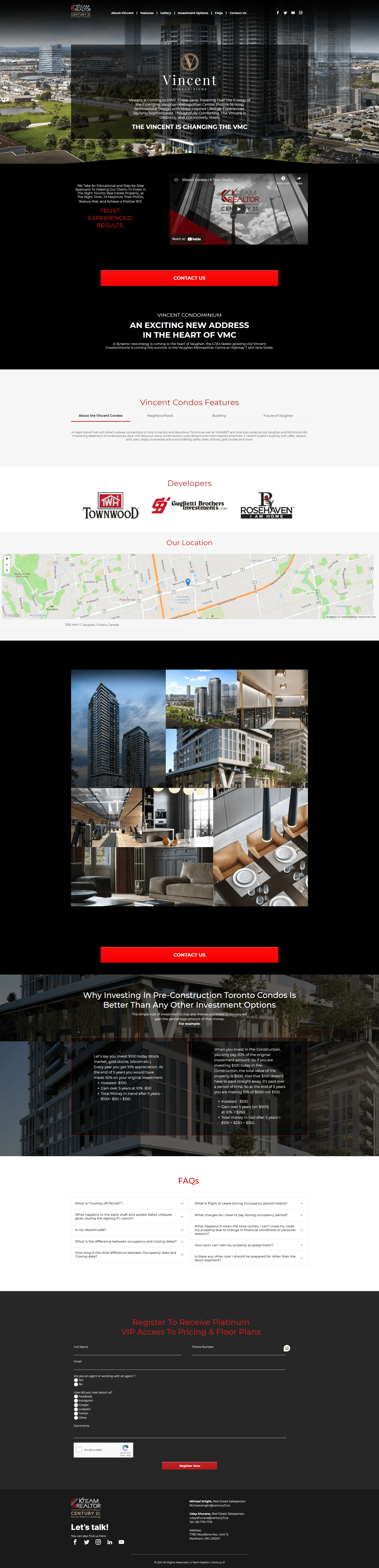 A screenshot of a website with a lot of pictures on it.