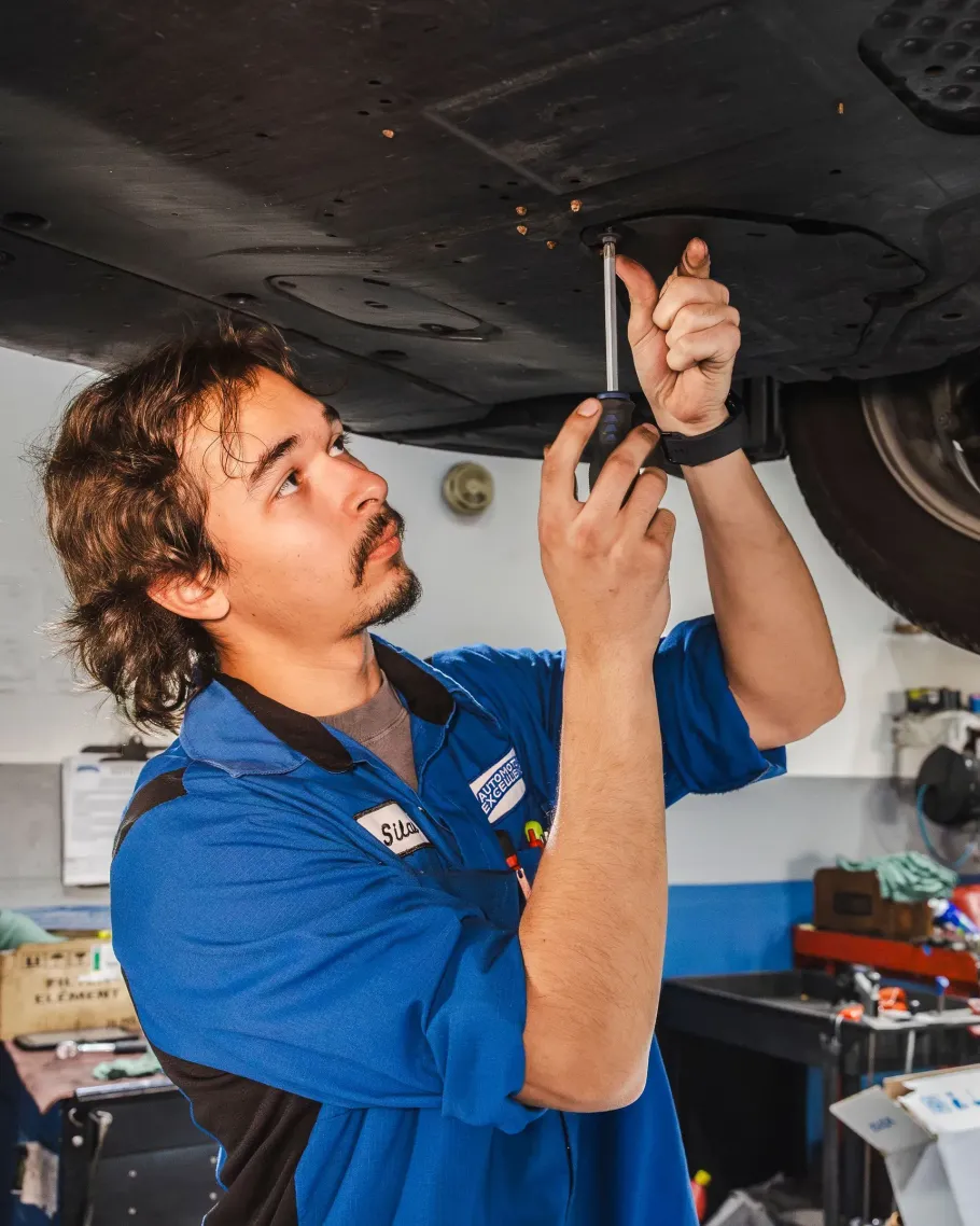 Our Mechanic Repairs a Vehicle in Rohnert Park, CA | Automotive Excellence