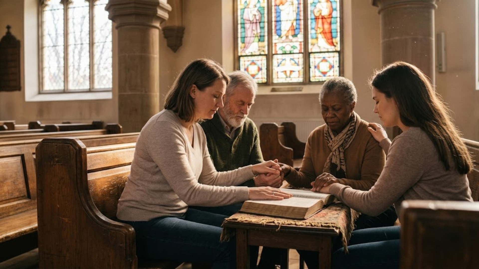Christian ministry support group prayer gathering