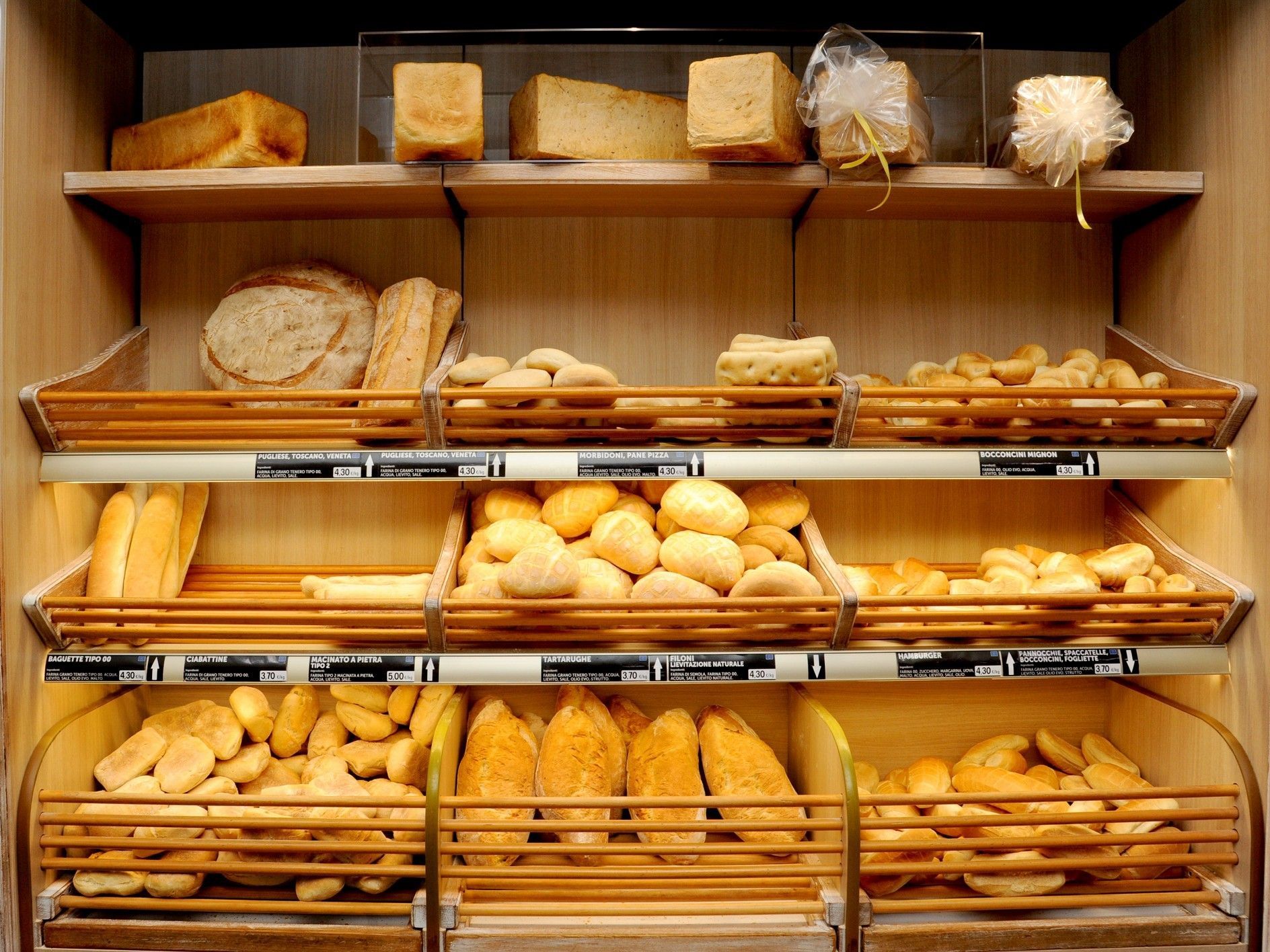 Pane e focacce artigianali a Torino.