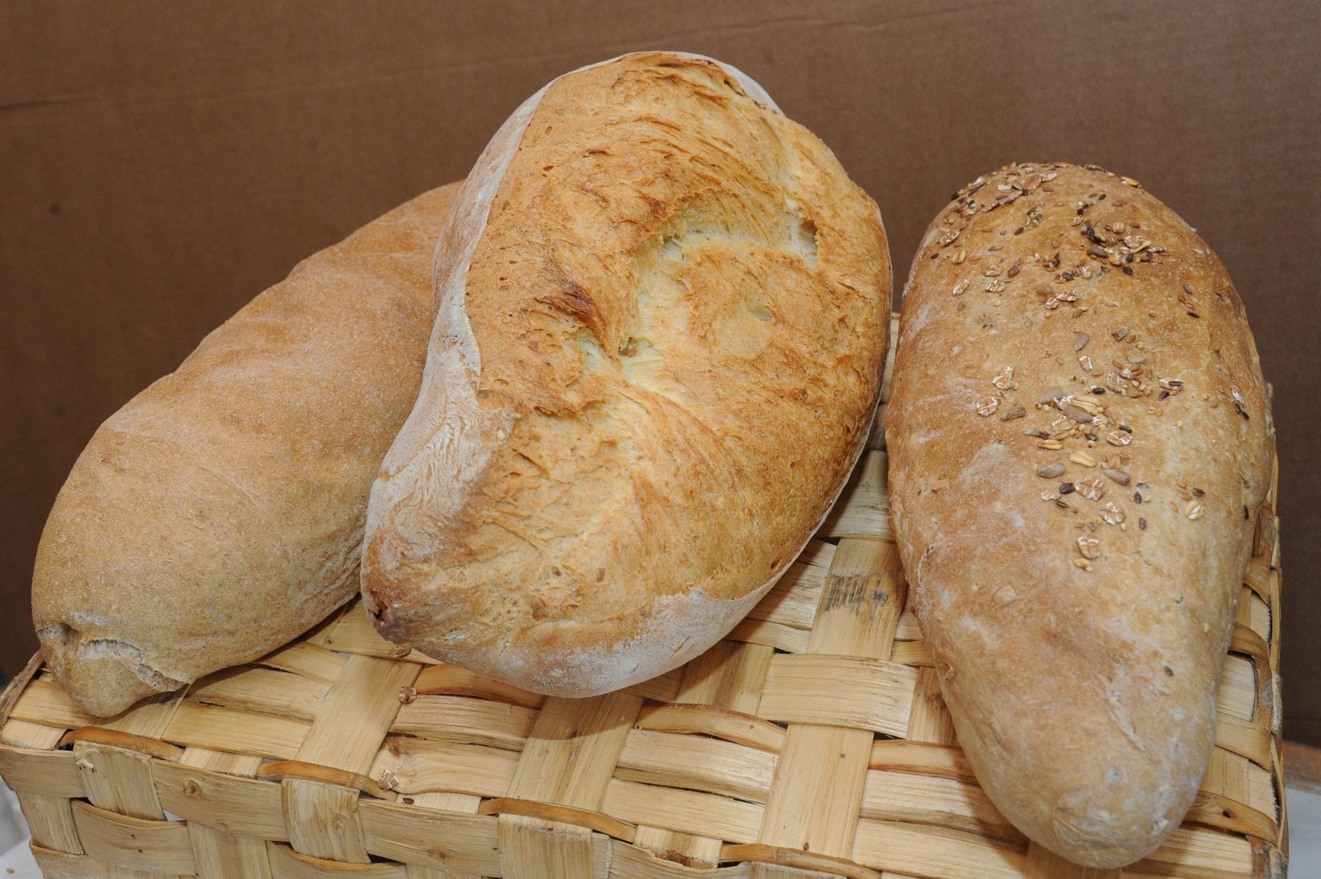 Produzione di pane a Torino.