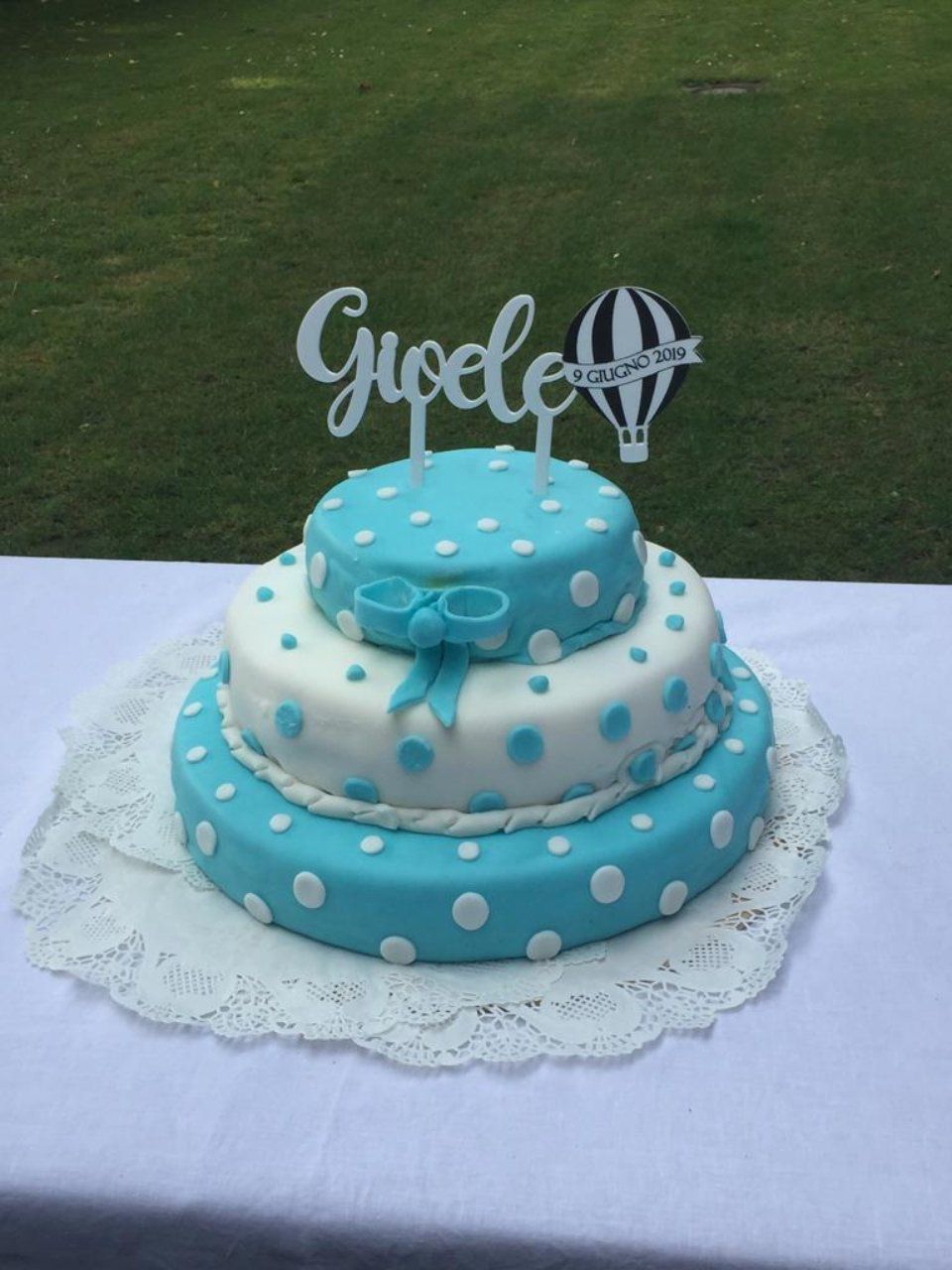 Torta di compleanno personalizzata a Torino.