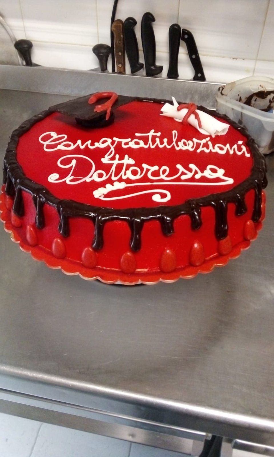 Torta di compleanno a Torino.