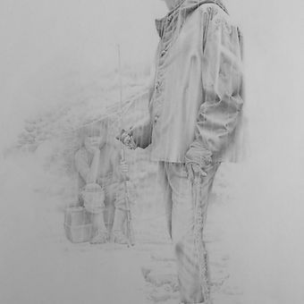 charcoal drawing