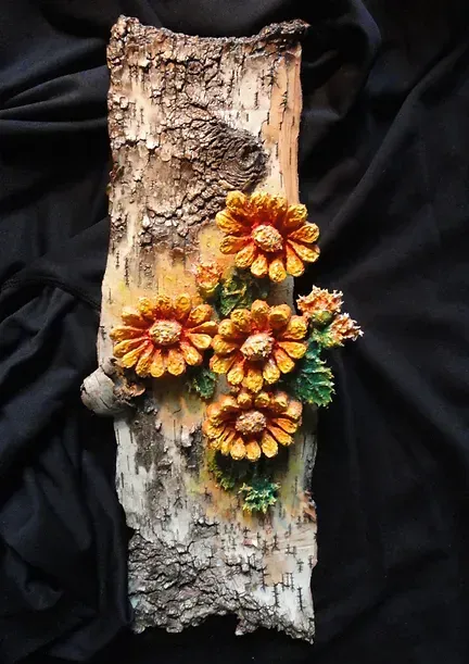 mixed media paintings