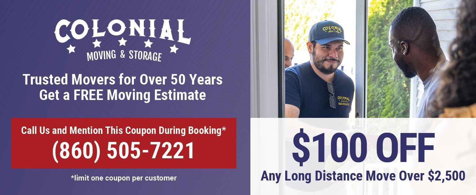 $100 of any long distance move over $2500