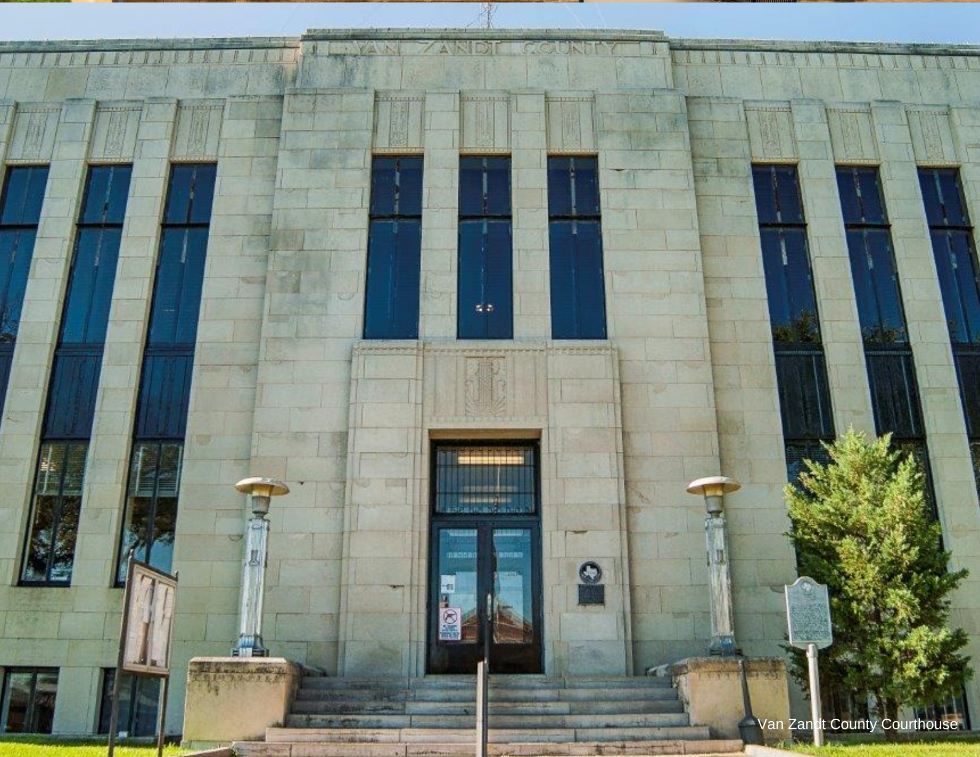A large building with a lot of windows and stairs