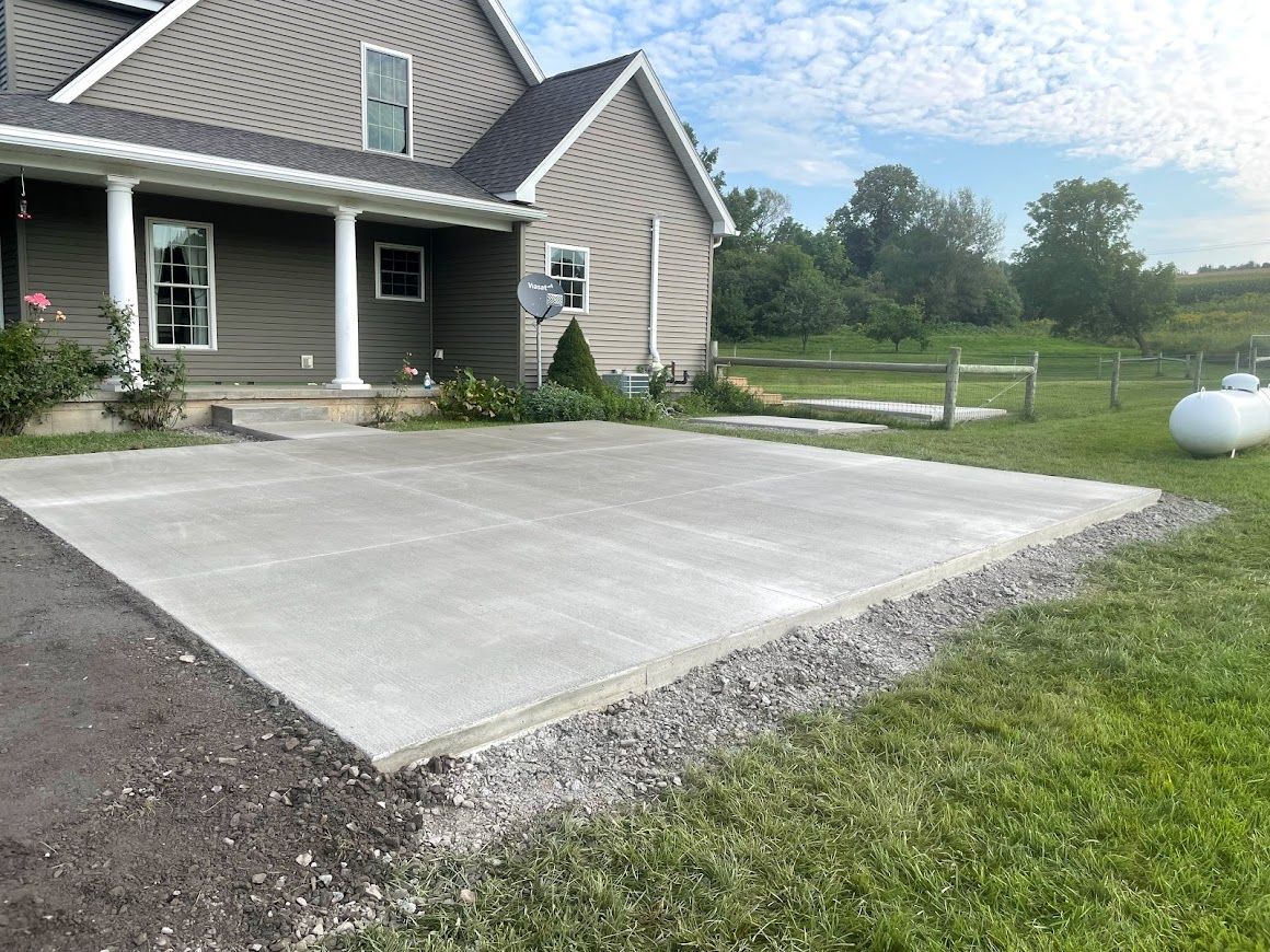 Concrete Driveway — Clinton, NY — CNY Custom Concrete & Masonry