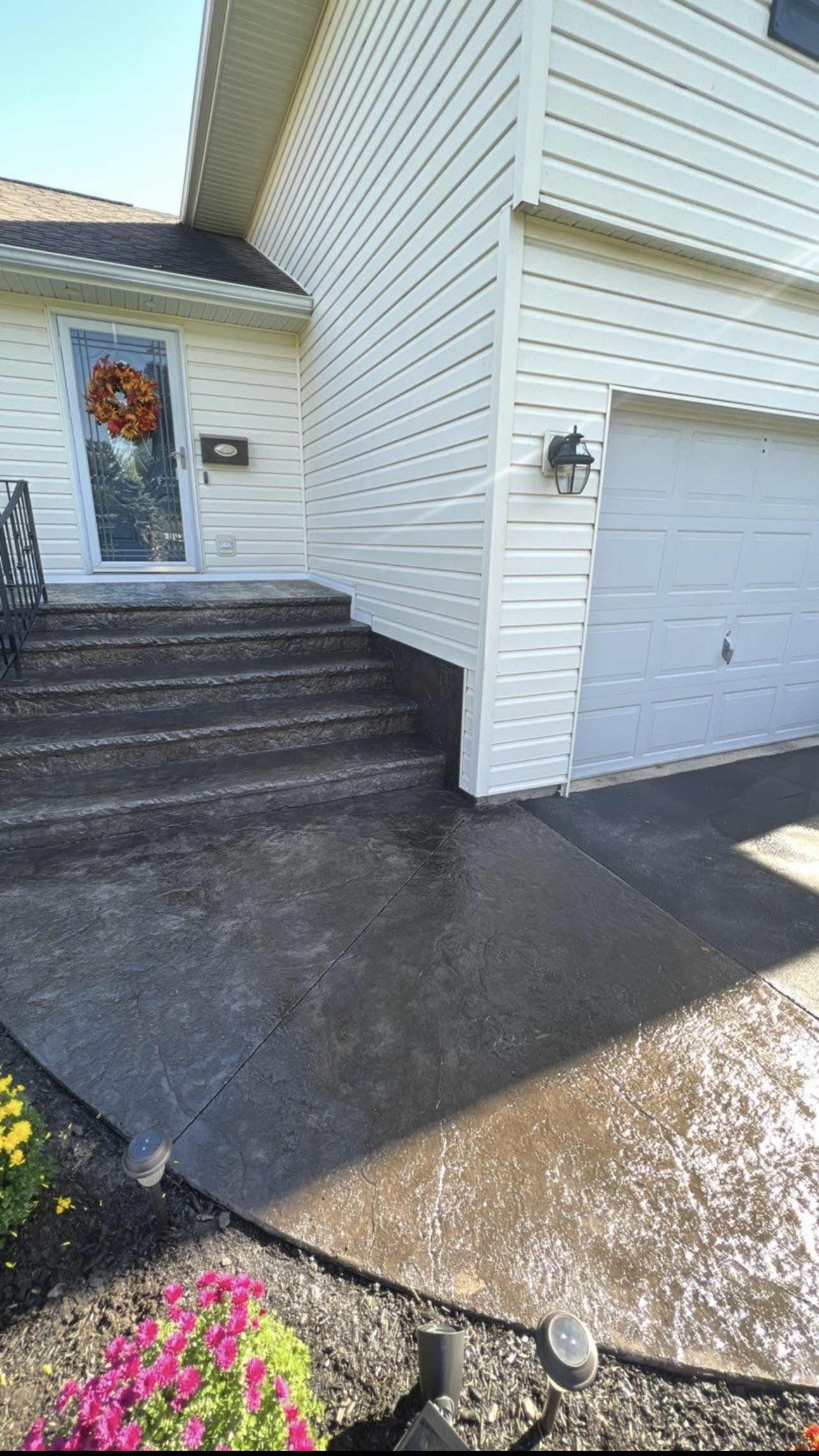 Entrance Stair — Clinton, NY — CNY Custom Concrete & Masonry