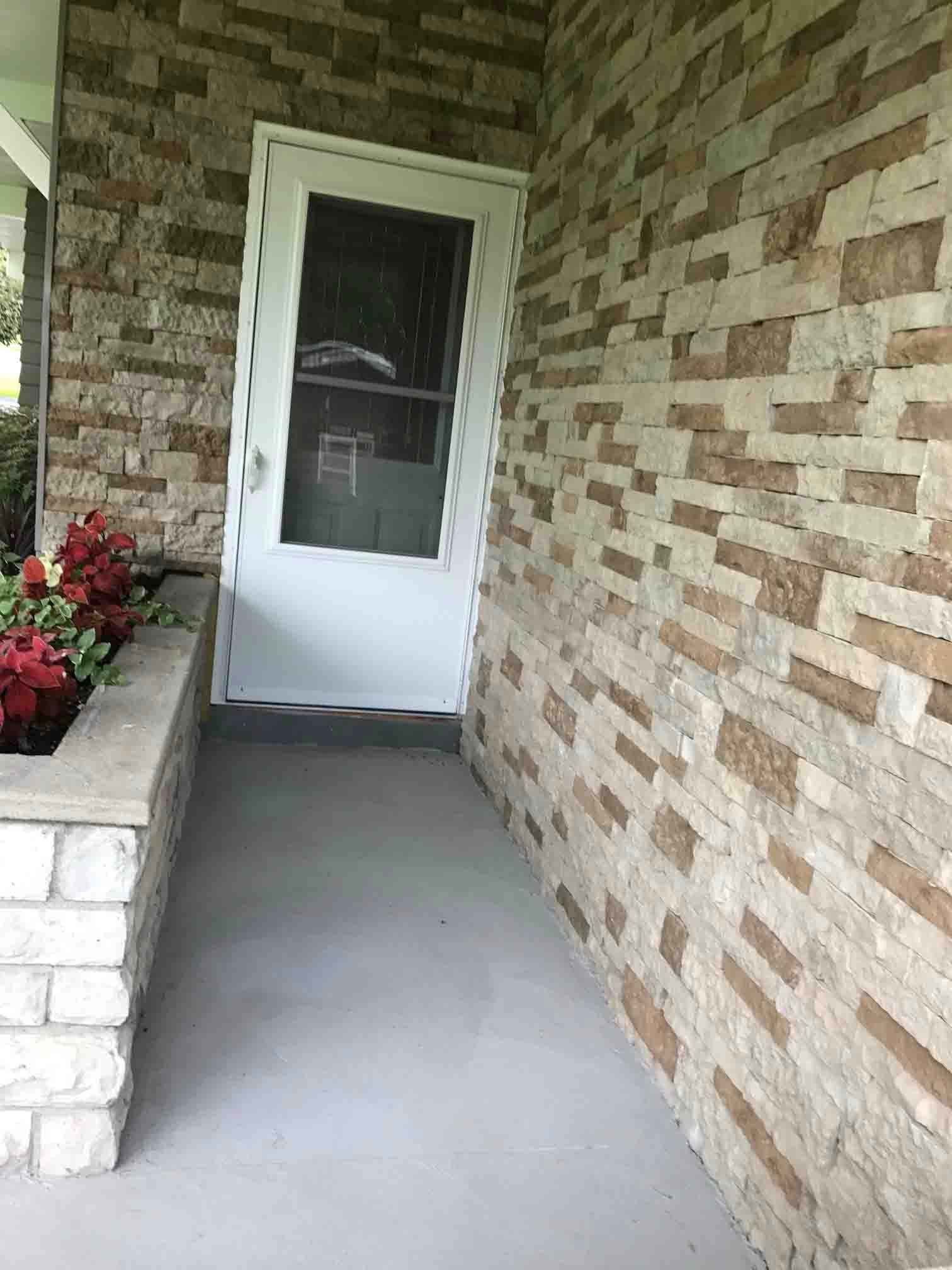 Walkway and Door — Clinton, NY — CNY Custom Concrete & Masonry