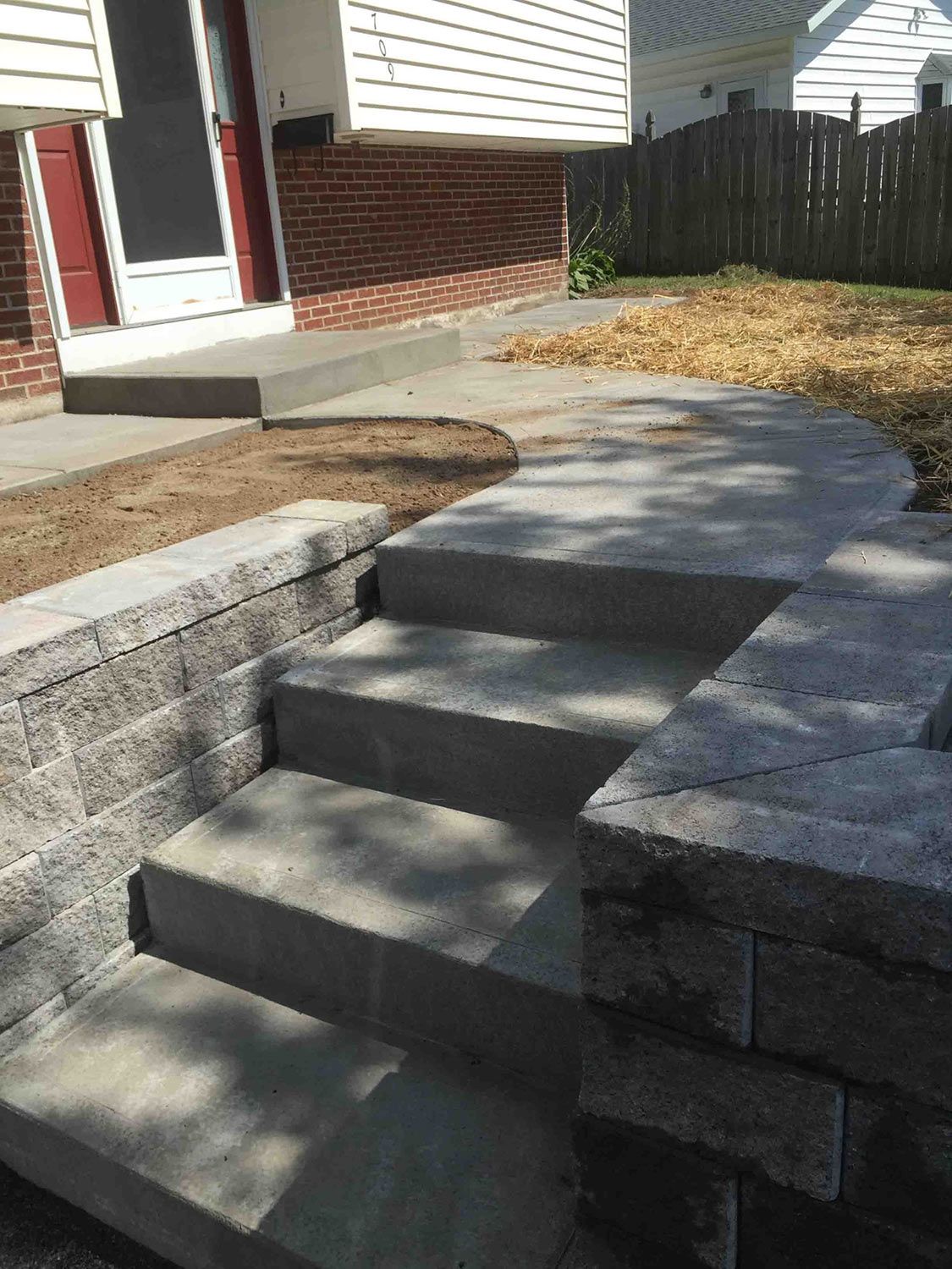 Stair Walkway — Clinton, NY — CNY Custom Concrete & Masonry