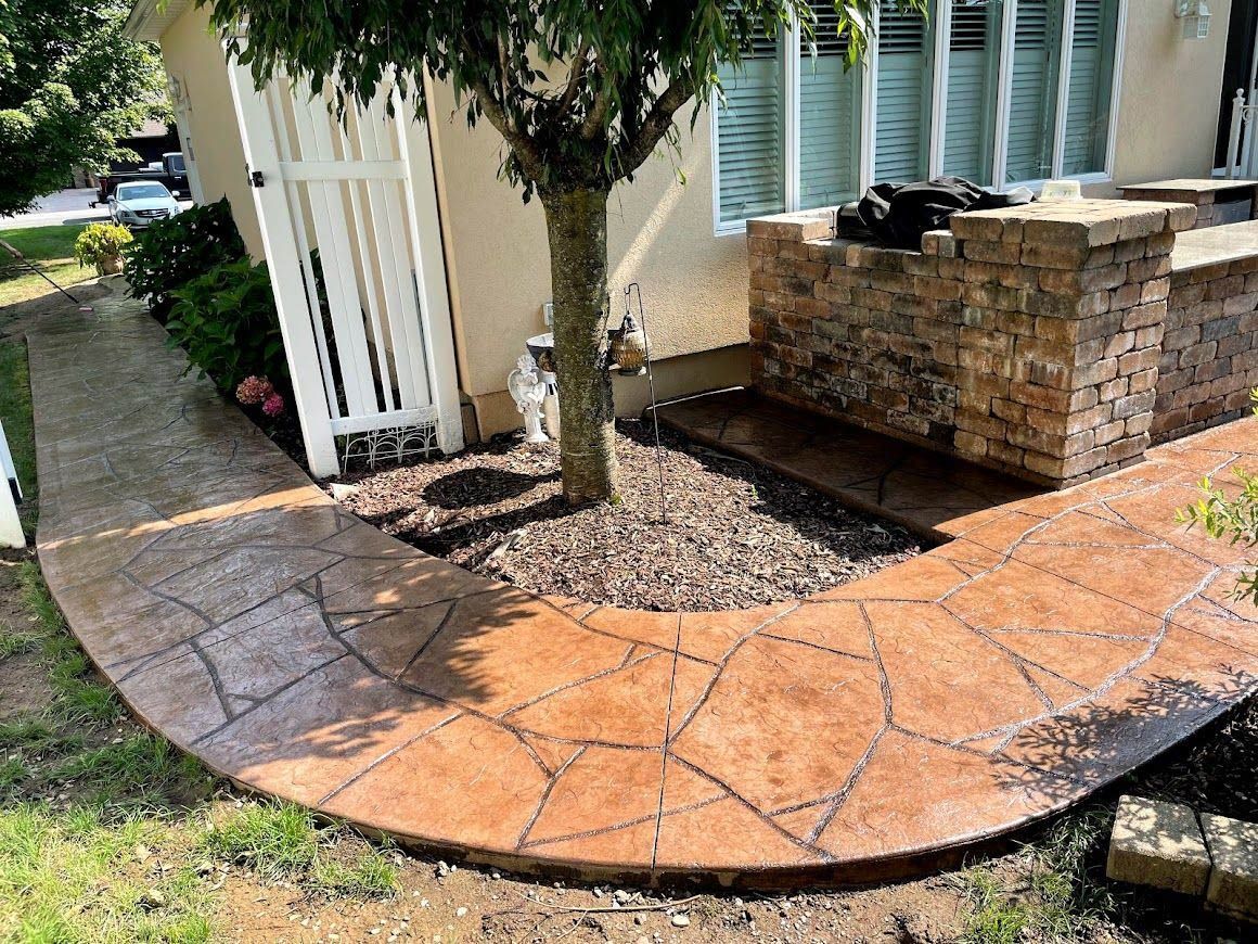 Residential Walkway — Clinton, NY — CNY Custom Concrete & Masonry