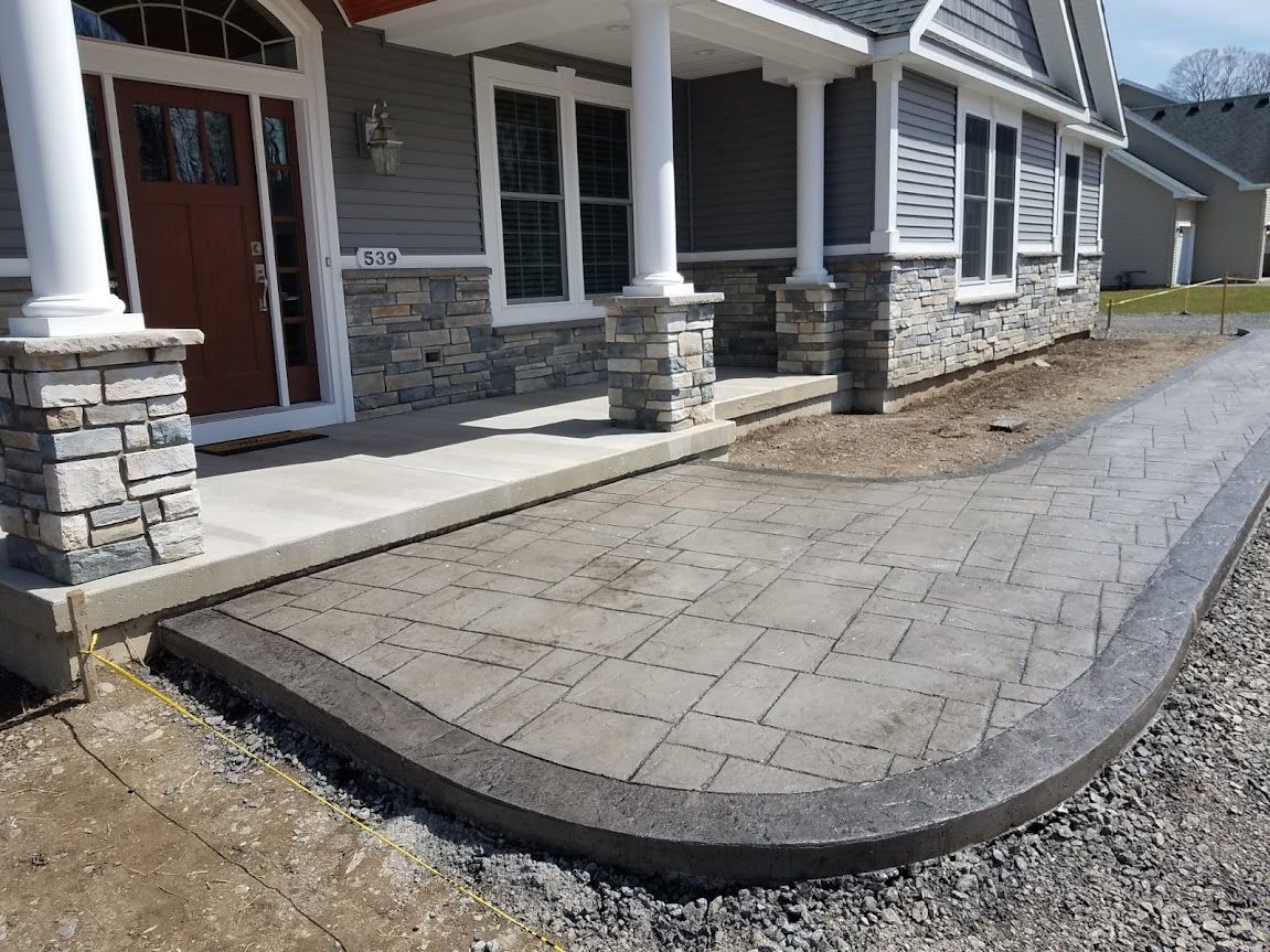 Beautiful Walkway — Clinton, NY — CNY Custom Concrete & Masonry
