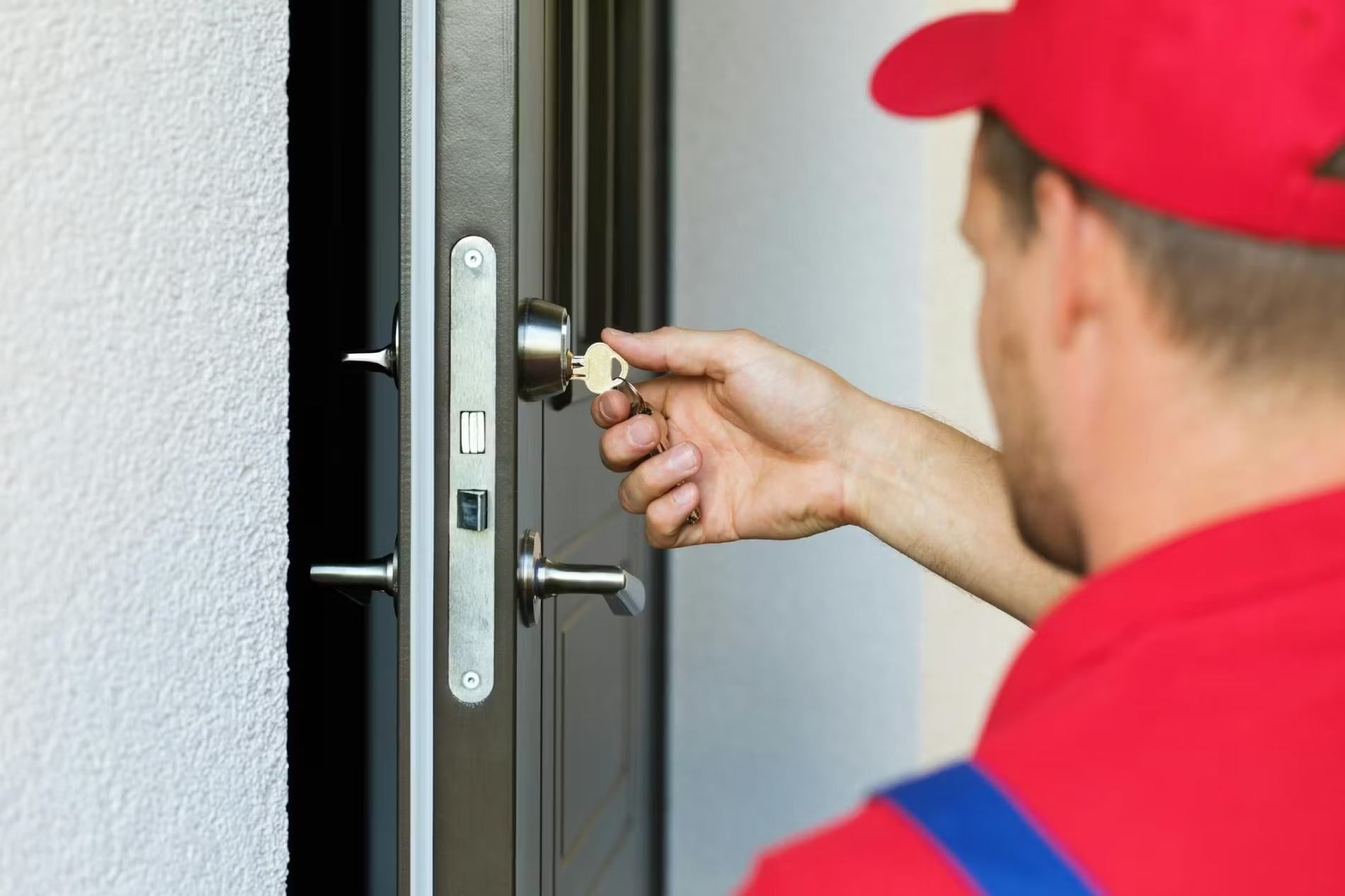 Locksmith at work