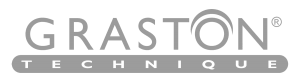 Gray “GRASTON TECHNIQUE” logo on a light gray background with a rounded blue bar behind the word TECHNIQUE