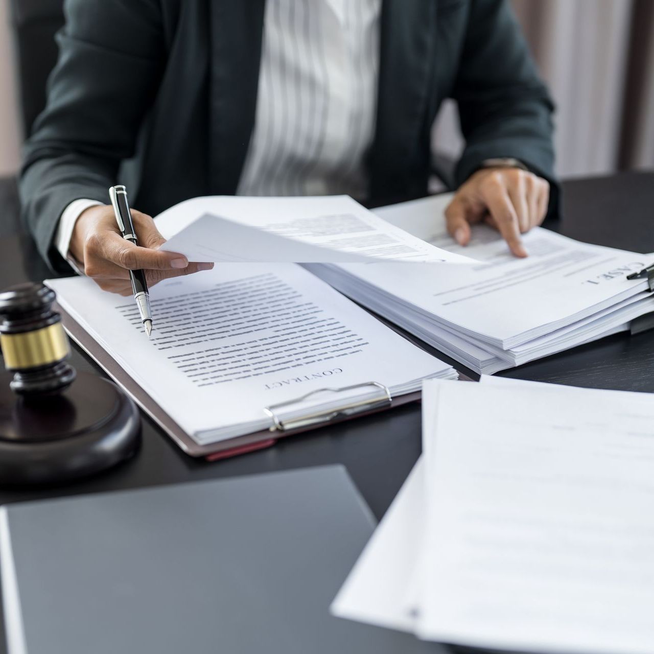 lawyer working