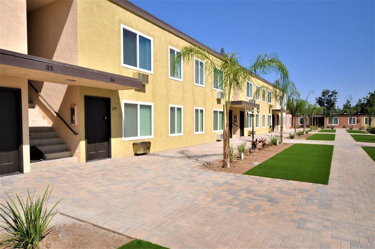 Village Green Apartments outside shot