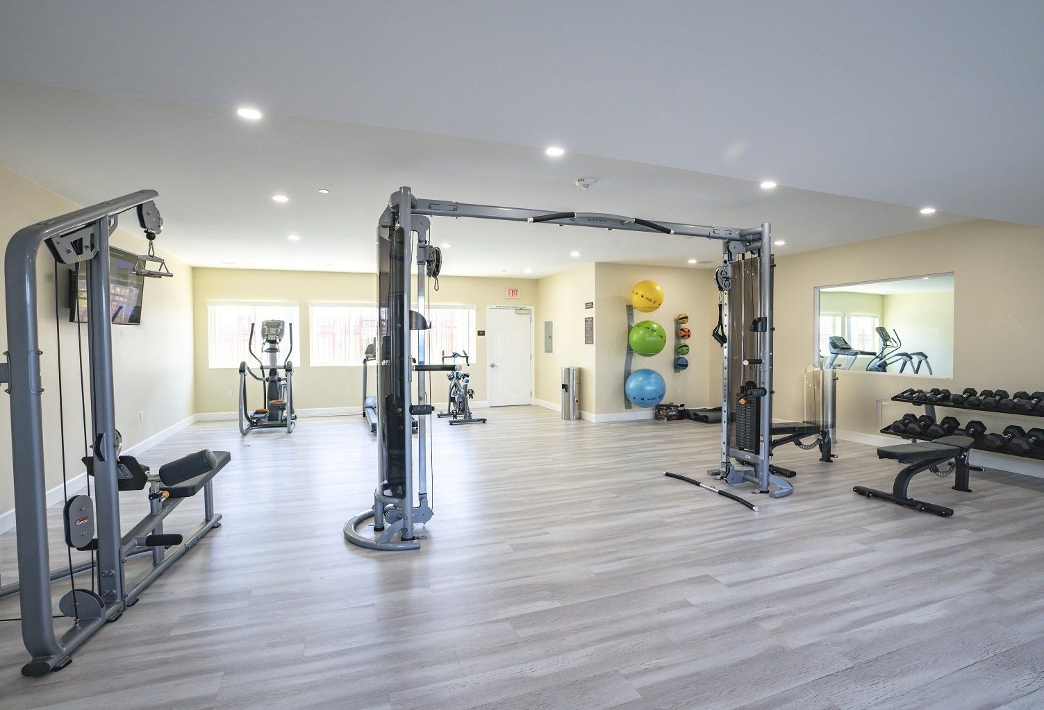 Pacific Heights Apartments gym