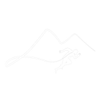 A drawing of a person running up a mountain.