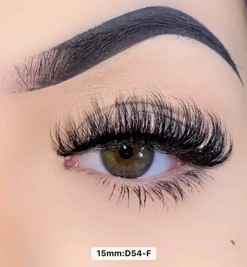 D54-F | fluffy faux mink lash strips