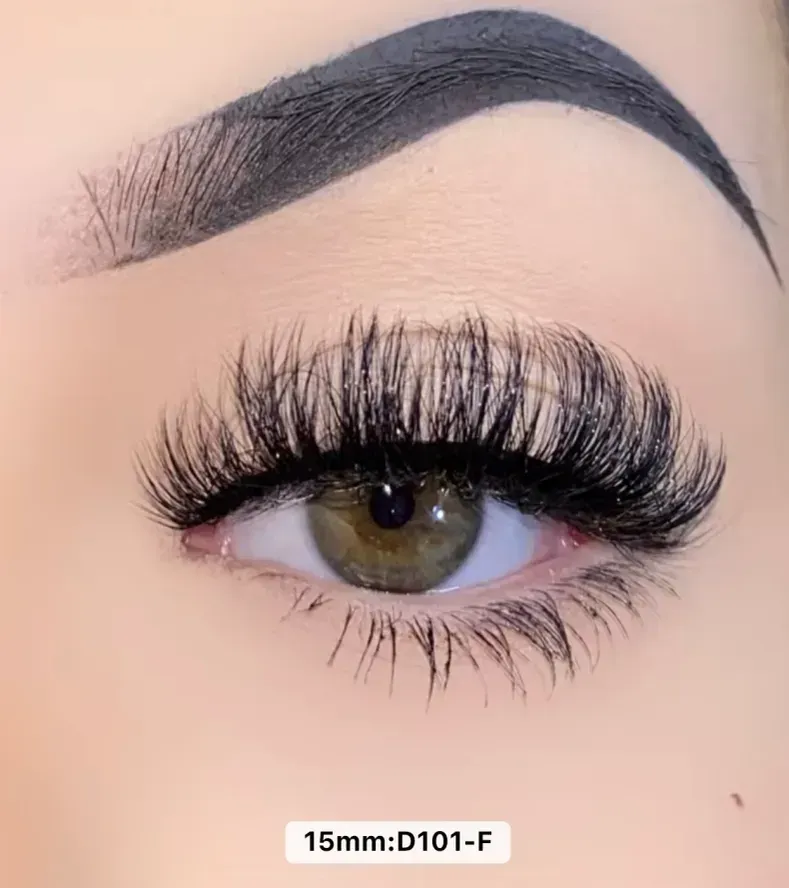D101-F | fluffy faux mink lash strips