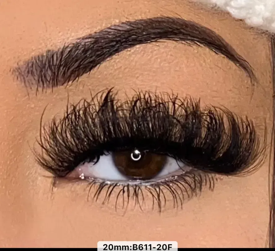 B611-20F | fluffy faux mink lash strips
