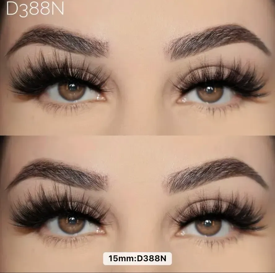 D388N | fluffy faux mink lash strips
