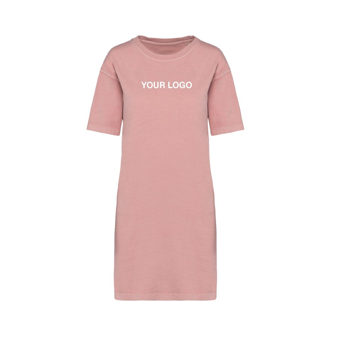 MINI ABITO T-SHIRT LUNGA DONNA PERSONALIZZATA
