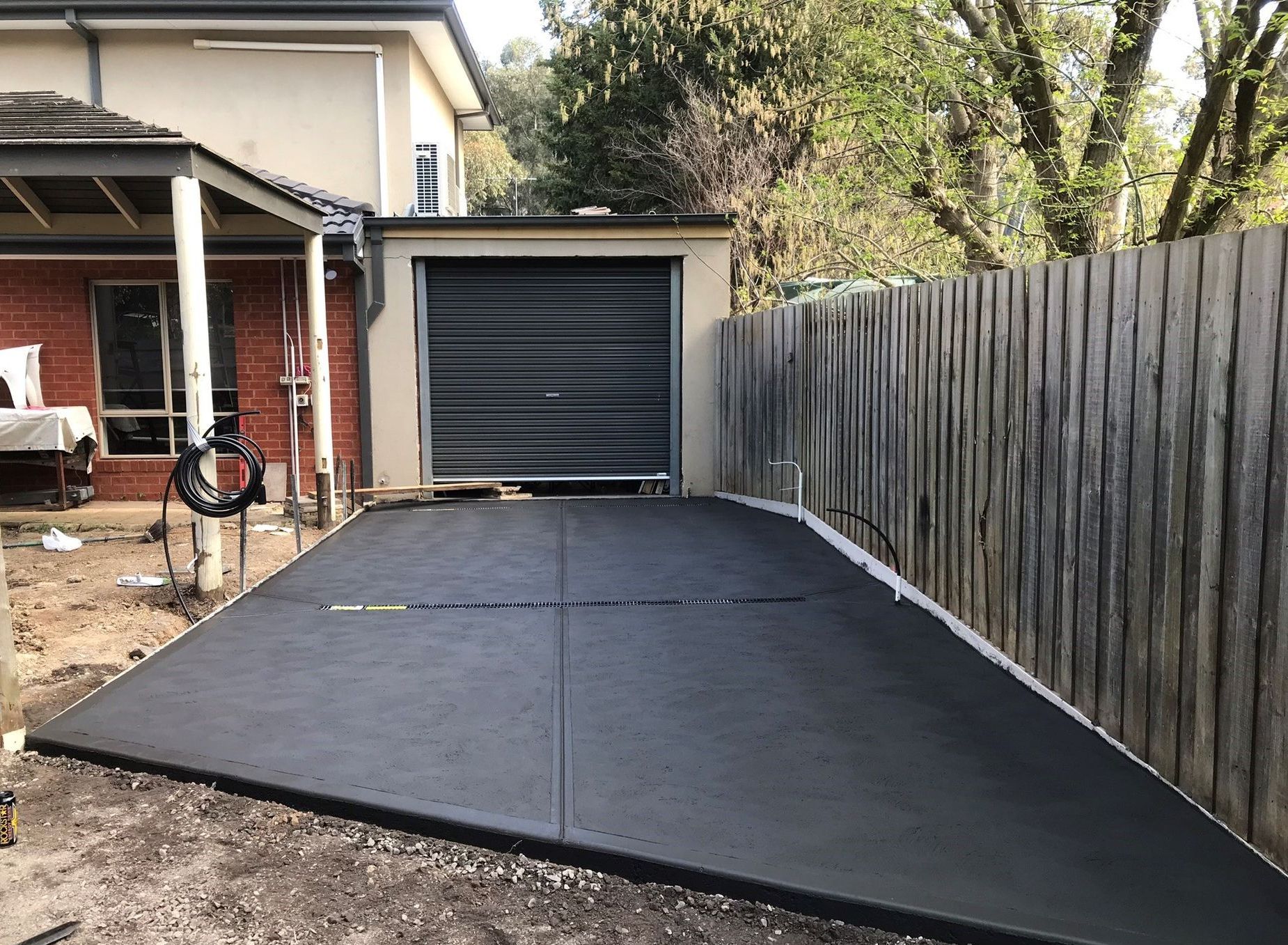 Coloured Concrete — Reservoir, VIC — Metric Concreting