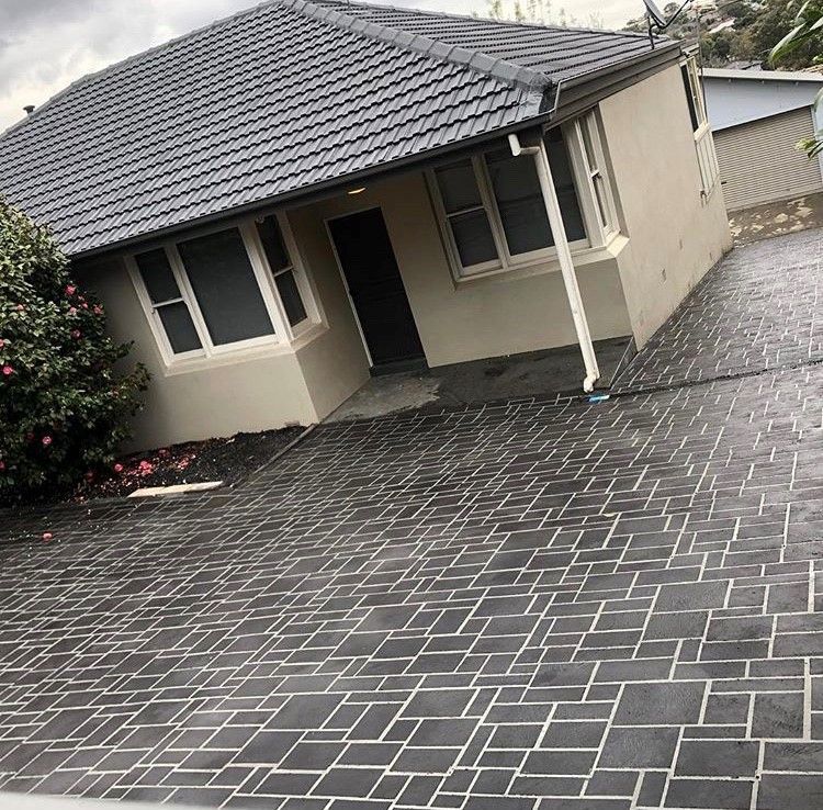 Stamped And Stenciled Concrete — Reservoir, VIC — Metric Concreting