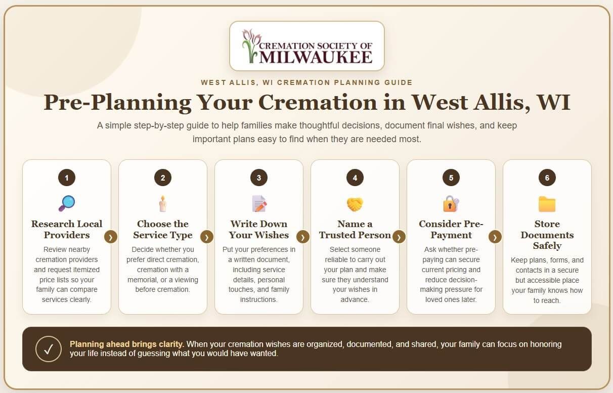 pre-planning your cremation in West Allis, WI
