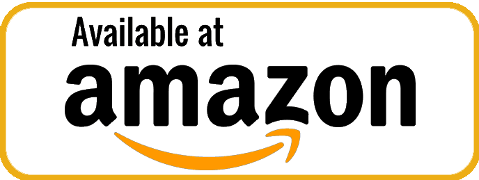 Available at Amazon logo with black text and orange smile arrow on white background