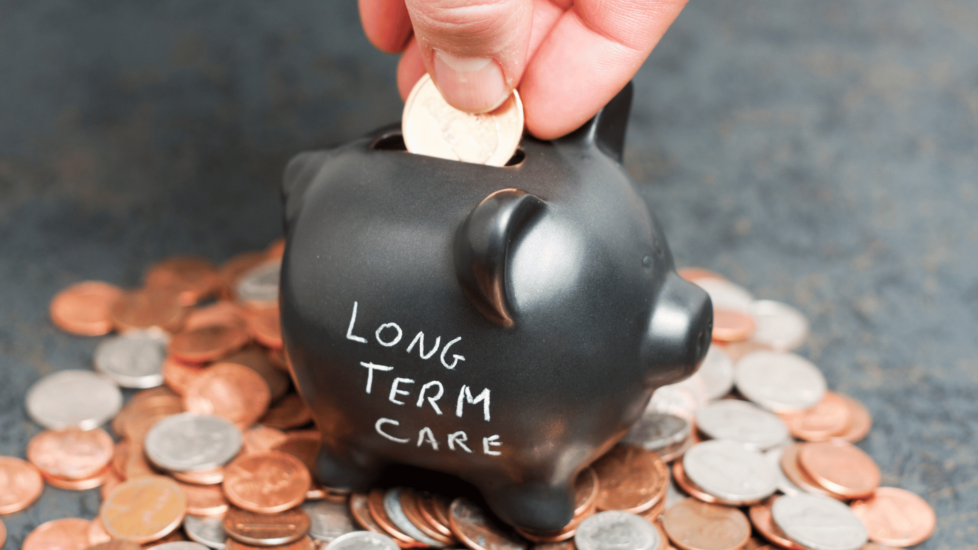 adding money to piggybank