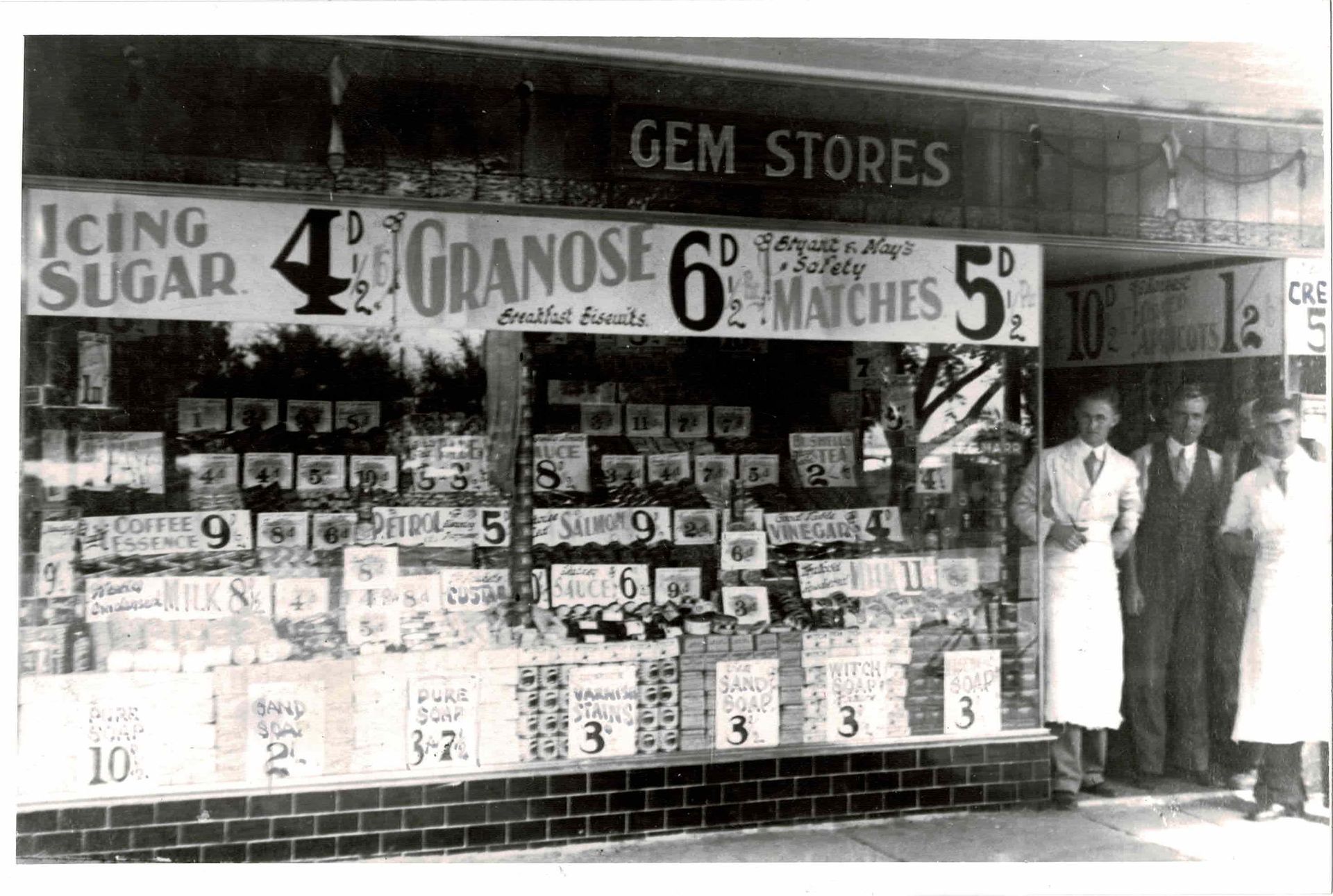 Gem Stores, Nelson Place, c.1930's