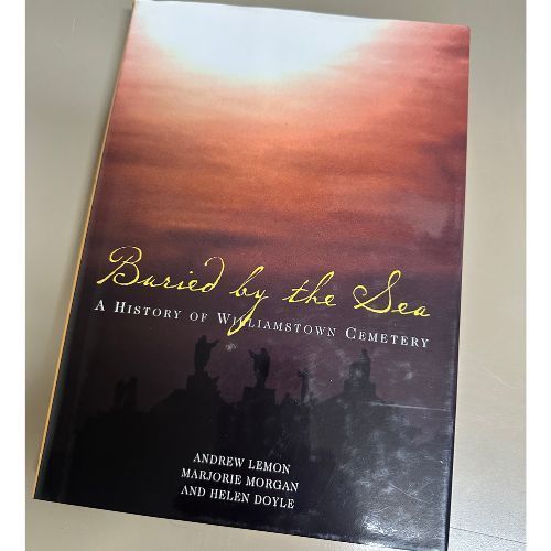 Front cover of book - Buried by the Sea