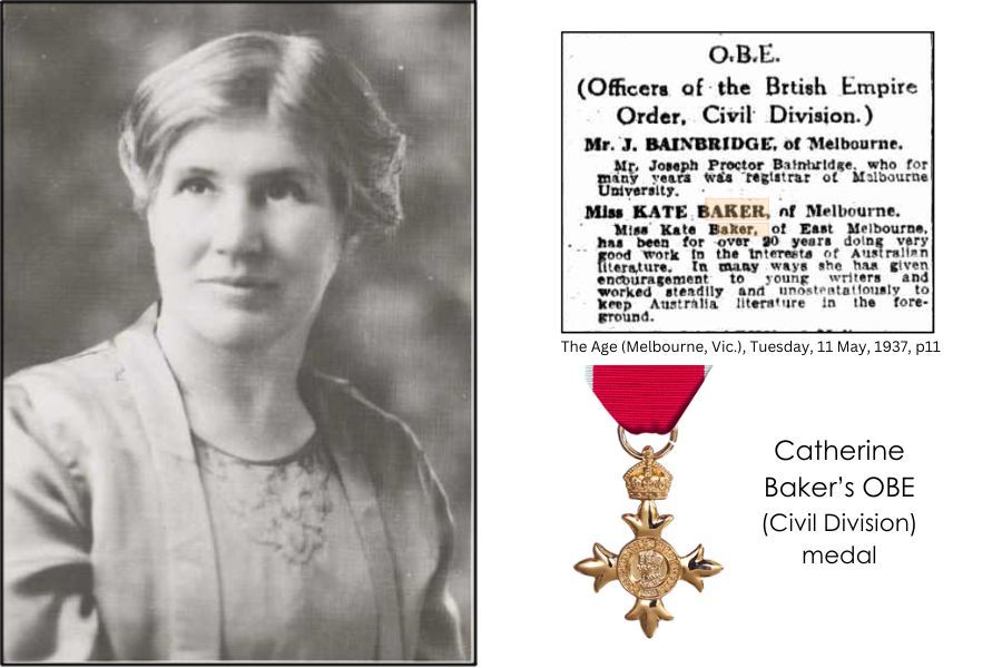 Catherine Baker OBE photograph