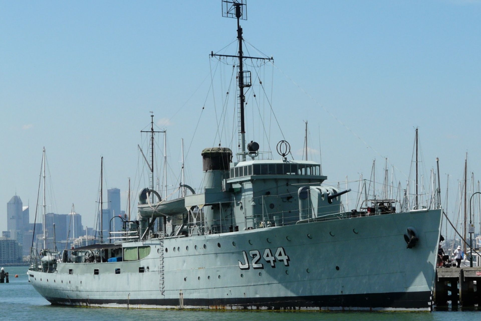 HMAS Castlemaine, Williamstown