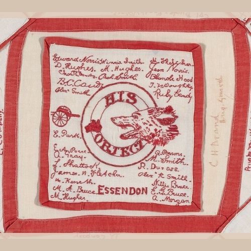 WWI Signature Quilt Stories, Square 40