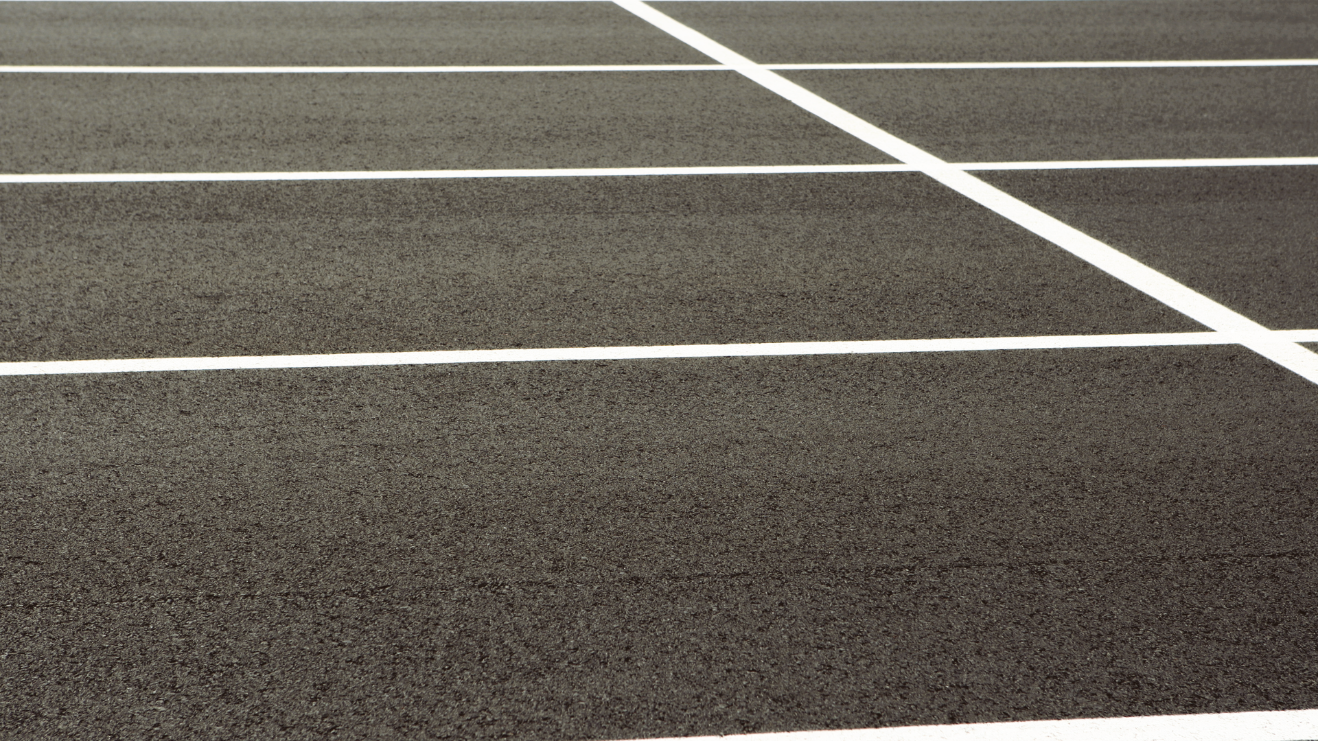 Houston parking lot maintenance with new striping and clean surface
