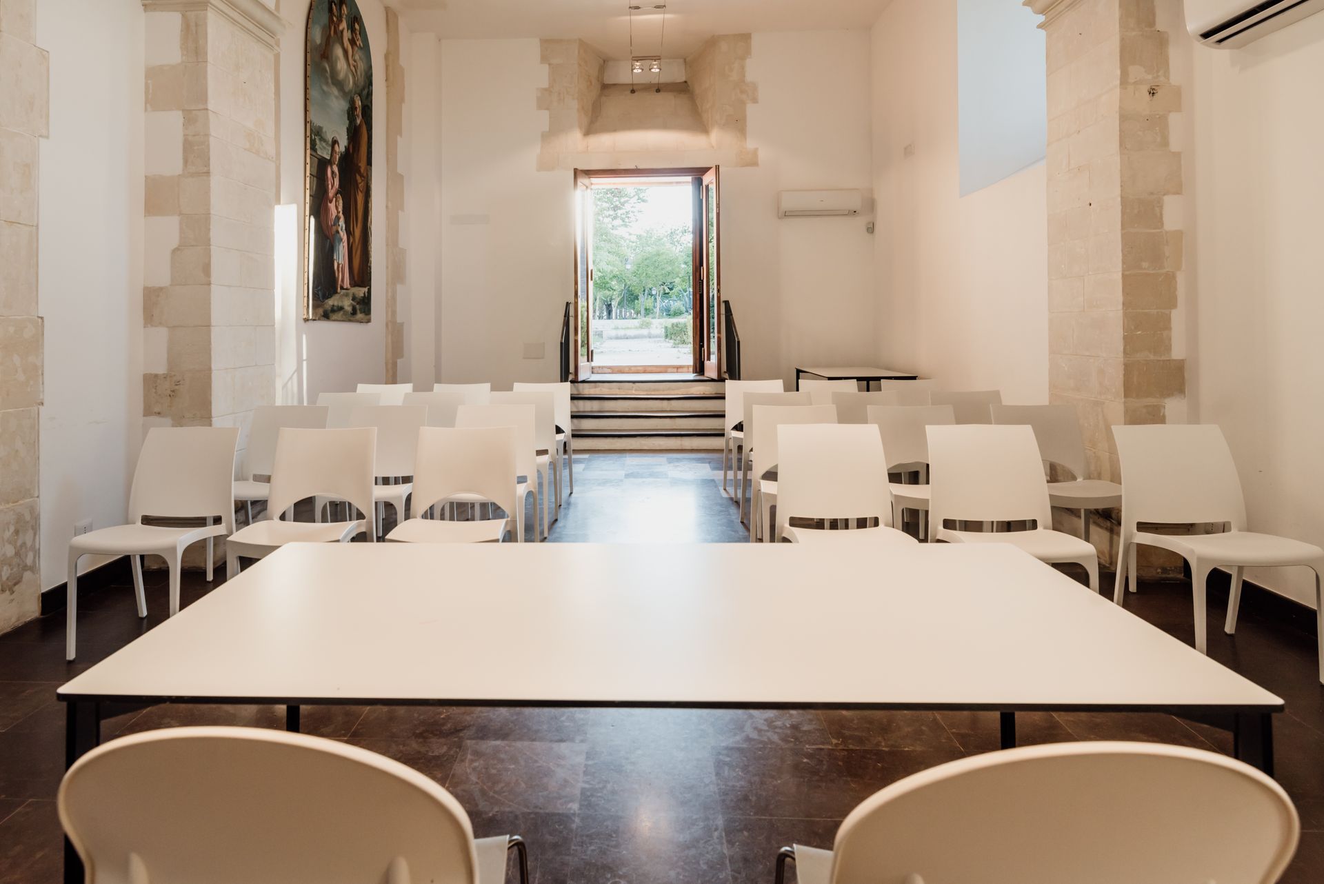 La sala Congressi del Convento | Antico Convento dei Cappuccini | Ragusa Ibla | Sicilia