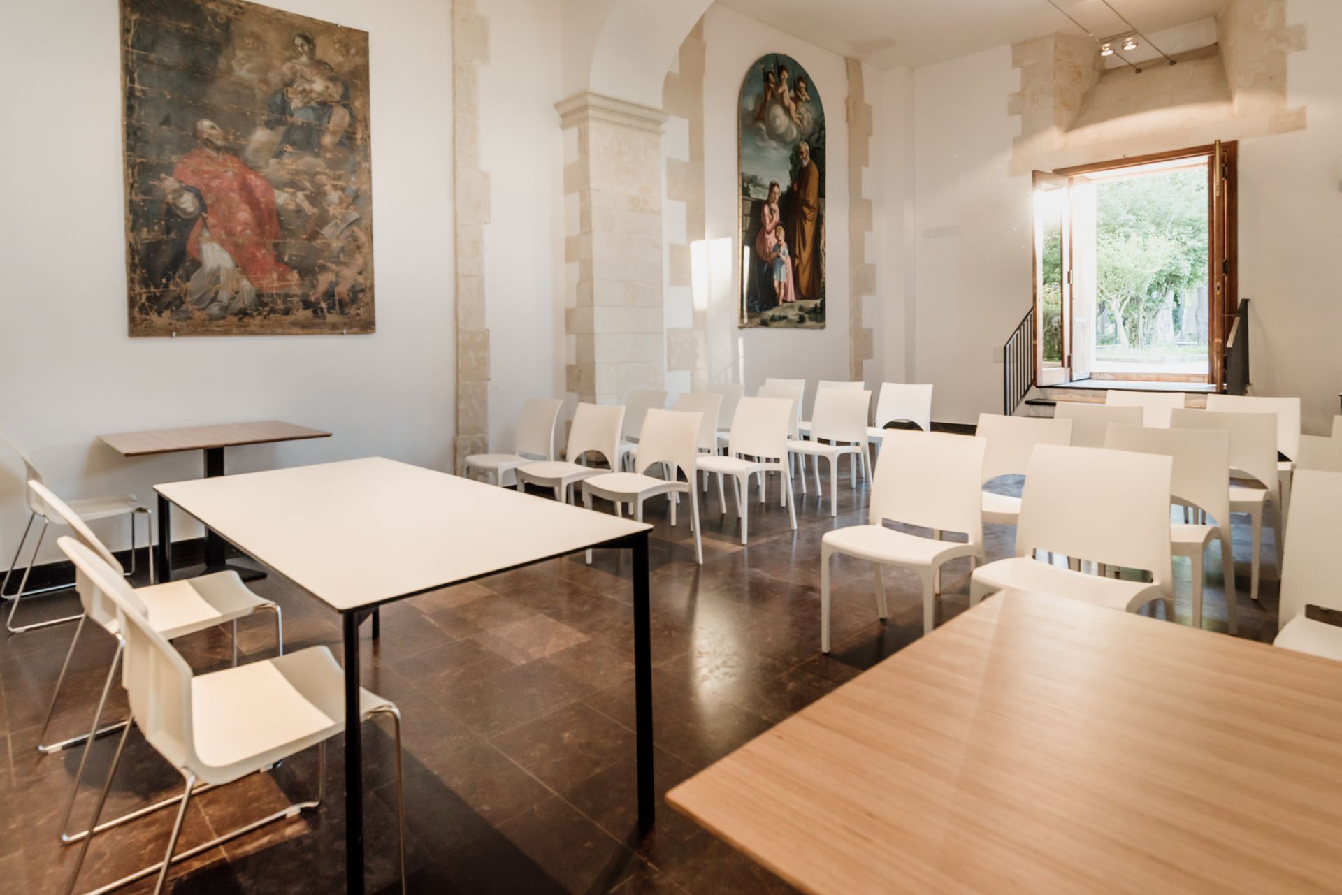 La sala Congressi per riunioni | Antico Convento dei Cappuccini | Ragusa Ibla | Sicilia