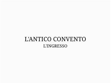 L'ingresso del Convento | Antico Convento dei Cappuccini | Ragusa Ibla | Sicilia