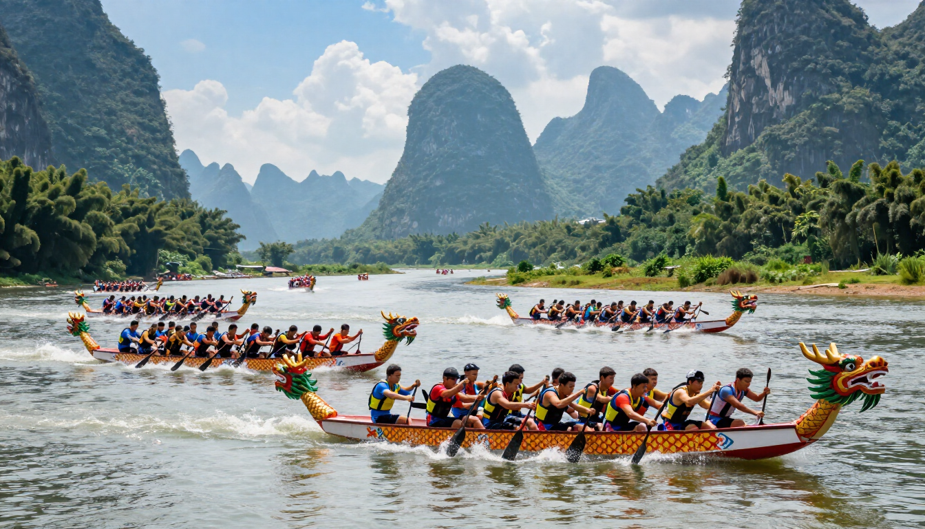 Dragon Boat Festival racing