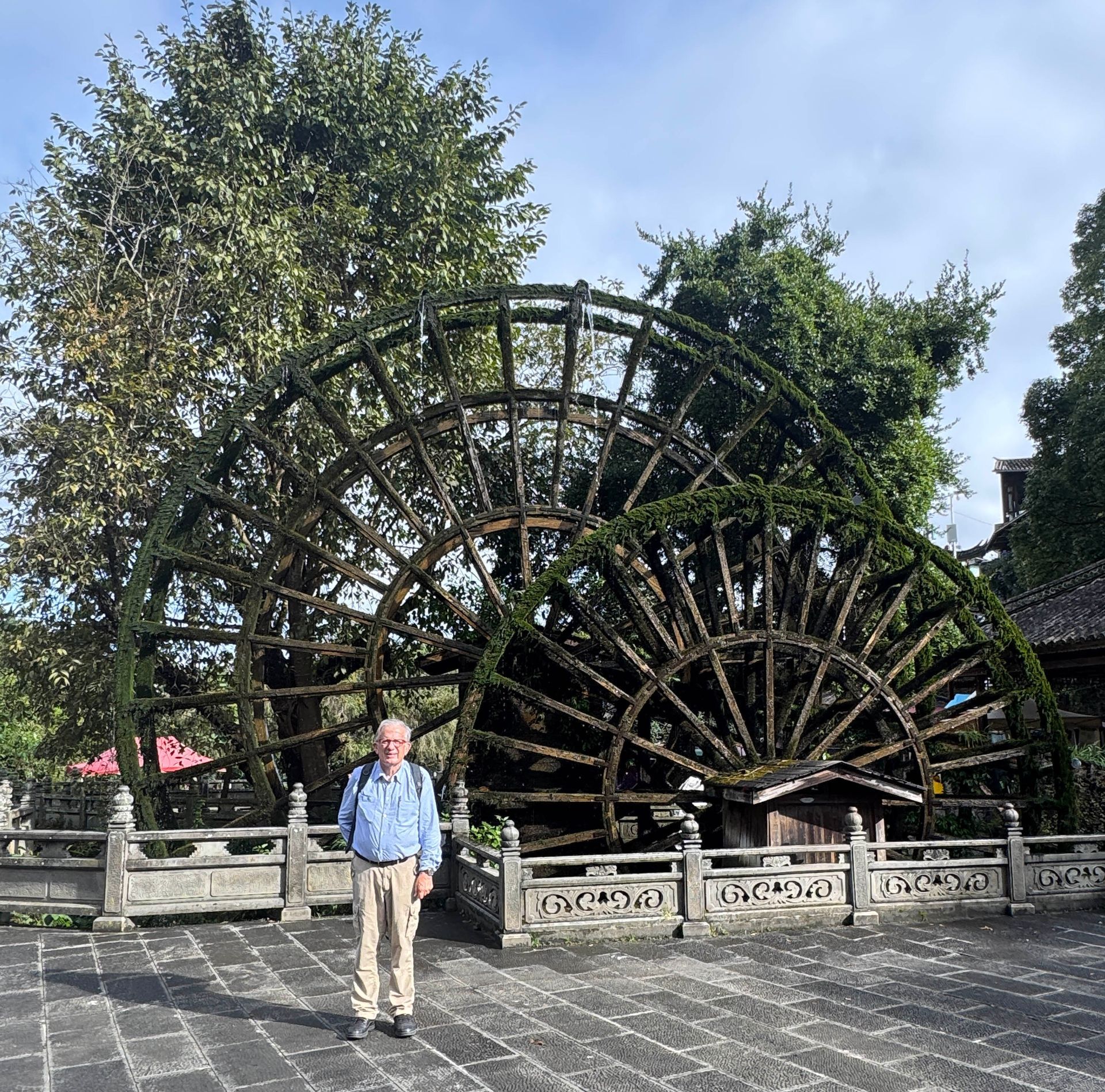 Heshun Township water wheel