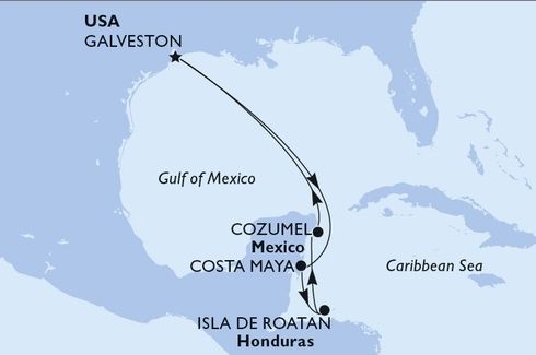 Cruise from Galveston on MSC Seascape