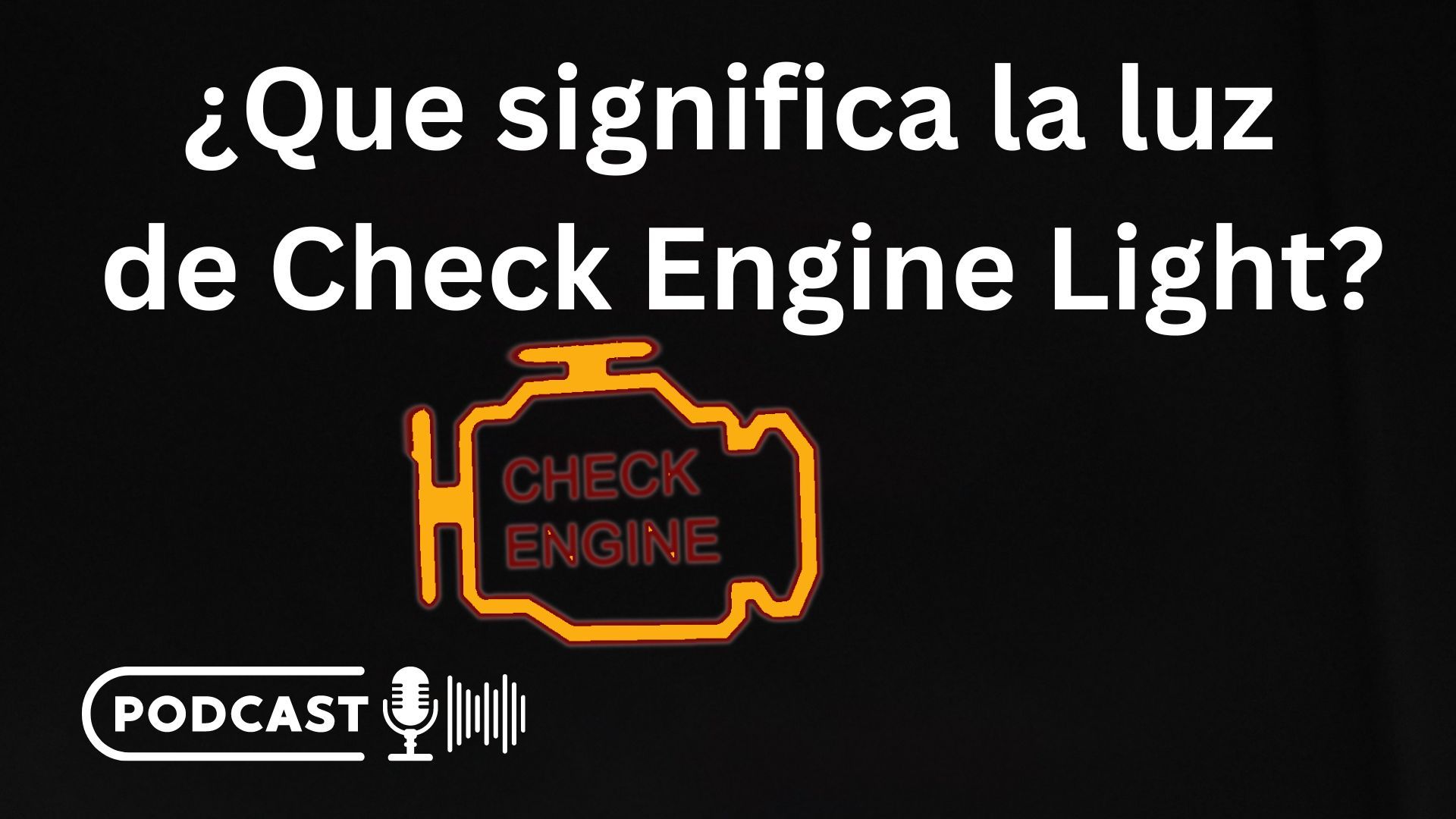 Luz de Check Engine 