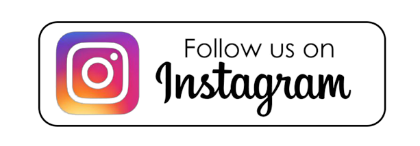 A follow us on instagram button on a white background.