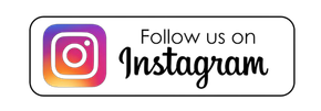 A follow us on instagram button on a white background.