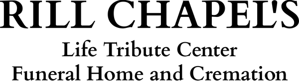 The logo for gaffney funeral home has a compass on it.