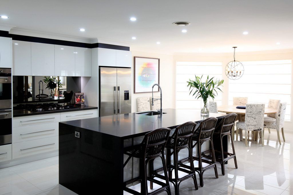 There Is a Large Island in The Middle of The Kitchen — DecoGlaze in Port Stephens, NSW